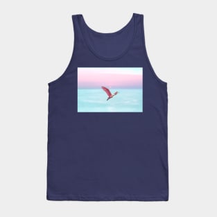 Roseate Spoonbill at Sunset Tank Top